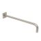 Douche-arm - Geborsteld Nikkel