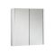 Spiegelkast - Wit Hoogglans - 65 x 60 x 10cm | Cluo