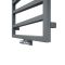 Handdoekradiator Verticaal 83,5cm x 50cm Middenonderaansluiting - Zilver | Torun
