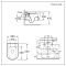 Hangend Toilet Randloos Modern Wit met Hoog Muurframe | Keuze Bedieningsplaat | Ashbury