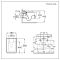 Hangend Toilet Modern Wit met Hoog Muurframe | Keuze Bedieningsplaat | Halwell