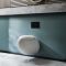 Hangend Toilet Modern Wit met Kort Muurframe | Keuze Bedieningsplaat | Langtree