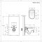 Toilet Randloos Wit met WC-bril en Stortbak met Ombouw Wit | Otterton