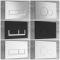 Hangend Toilet Klassiek Wit met Hoog Muurframe | Keuze Bedieningsplaat | Chester