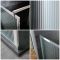 Inloopdouche - Geribbelde Glazen Douchewand met Chromen Frame | Keuze Afmeting en Afwerking Steeneffect Douchebak | Florence
