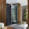 Inloopdouche - Geribbelde Glazen Douchewand met Chromen Frame | Keuze Afmeting en Afwerking Steeneffect Douchebak | Florence