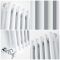 Kolomradiator CV Verticaal 2-Koloms Klassiek 180cm x 47cm - Wit | Windsor