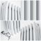 Kolomradiator CV Verticaal 3-Koloms Klassiek 180cm x 47cm - Wit | Windsor