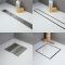 Inloopdouche 1 Vaste Wand en 1 Steunpaal Chroom | Keuze Douchewand en Douchegoot | Sera