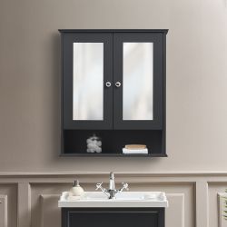 Hudson Reed Thornton - Traditionele Spiegelkast - 65cm x 75cm - Keuze Afwerking en Handgrepen