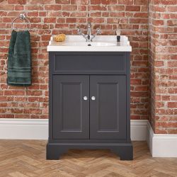 Wastafelmeubel Klassiek met Wastafel | Keuze Afmetingen, Afwerkingen en Meubelgrepen | Thornton