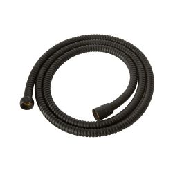 Doucheslang 175cm Messing Zwart | Elizabeth