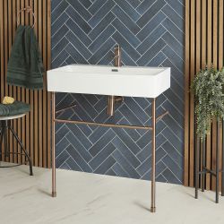 Wastafel met Frame | Keuze Afmeting en Afwerking | Sandford