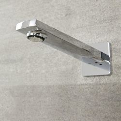 Kraanuitloop voor Bad of Wastafel Wandmontage - Chroom | Harting