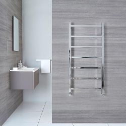 Handdoekradiator CV Verticaal Modern 120cm x 60cm - Chroom | Select