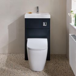 Hirayu Japans Toilet Fontein Combinatie Modern, Incl. WC-ombouw 50cm x 89cm met Reservoir | Keuze Afwerking | Cluo