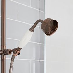 Handdouche Massief Messing Klassiek met Olie Gewreven Brons Afwerking | Elizabeth
