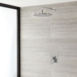 Harting Douchemengkraan met 300 mm Ronde Kop - Chroom