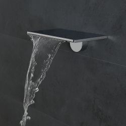 Moderne Verchroomde RVS Watervaldouchekop