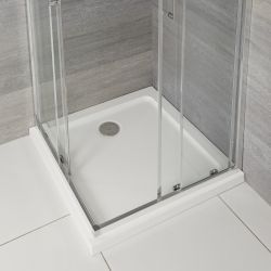 Douchebak Vierkant | Keuze Afmeting en Antislip Optie | Maxon