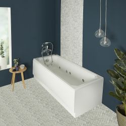 Whirlpool Spa-bad Klassiek 170cm x 75cm | Opties voor Badpanelen | Richmond