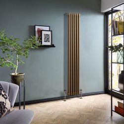 2-Koloms Verticale Radiator - Keuze Metallic Kleuren | Keuze Afmeting | Windsor