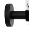 Bekerhouder Incl Glas Mat Zwart | Nox