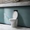 Toilet Staand Keramisch Inclusief Soft-close WC-Bril Wit| Select