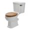 Duoblok Toilet Klassiek Inclusief Toiletzitting | Keuze Toiletzitting en Keuze Afwerking Spoelhendel/Scharnieren Toiletzitting | Richmond