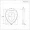 Altham Duroplast Zachtsluitende Toiletbril Easy Fix &  Bovenaansluiting