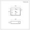 Opzetwastafel Rechthoekig 50cm x 35cm (1 Kraangat) - Wit Marmereffect | Sandford