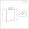 Hangend Wastafelmeubel 61cm Modern met Wastafel | Keuze Afwerking en Meubelegrepen | Edge