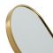 Wandspiegel Ovaal 100cm x 40cm - Satijn Goud | Gianna