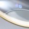 Wandspiegel 60cm Rond met LED-Verlichting Modern - Satijn Goud | Camila