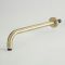 Douchearm Muurbevestigd 34,2cm Geborsteld Goud | Elizabeth