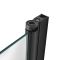 Badwand Afgerond Zwart | Nox