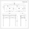 Dubbele Wastafel 120cm met Metalen Frame Klassiek Chroom | Elizabeth