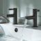 Paar Moderne Wastafelkranen - Zwart | Nox