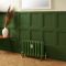 Gietijzeren Radiator met 2 Kolommen - Duck Green W55 van Farrow & Ball | 51cm Hoog  x  Kies de Breedte | Charlotte