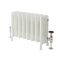 Gietijzeren Radiator Porseleinwit H. 35,7cm x Kies de Breedte| Isabel