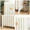 Gietijzeren Radiator Porseleinwit H. 66cm x Kies de Breedte| Isabel