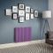 Design Radiator Elektrisch Horizontaal 63,5cm Hoog Paars (Lush Purple) | Keuze Afmeting en Opties voor Thermostaat en Kabelafdekking | Revive