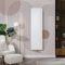 Designradiator Elektrisch Verticaal 180cm met Thermostatisch WiFi Verwarmingselement - Wit | Keuze Afmeting en Vaste Bedrading of met Stekker | Ria - ECOSO van Hudson Reed