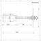 Stromingsbuis Radiator (3/4" Aansluiting) - Antraciet