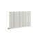 Elektrische Design Radiator Horizontaal Wit | 63,5cm Hoog - Keuze Breedte | Keuze WiFi-Thermostaat | Vaste Bedrading of met Stekker | Delta - ECOSO van Hudson Reed