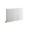 Elektrische Design Radiator Horizontaal Wit | Keuze Afmeting | Keuze WiFi Thermostaat | Vaste Bedrading of met Stekker | Sloane - ECOSO van Hudson Reed