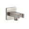 Doucheset - 3-Weg Thermostatische Douchekraan met Omstel, Douchekop met Watervaleffect, Handdouche Geborsteld Nikkel | Harting