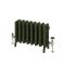 Gietijzeren Radiator met 4 Kolommen - Duck Green W55 van Farrow & Ball | 35,7cm Hoog  x  Kies de Breedte | Isabel