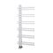 Handdoekradiator Modern Aluminium - Wit | Keuze Afmeting en Kleur | Tika