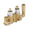 Doucheset - Douchekraan Thermostatisch Inbouw 2-Weg met Omstel met Verzonken 40x40cm Plafond Douchekop en Handdouche Chroom | Kubix
